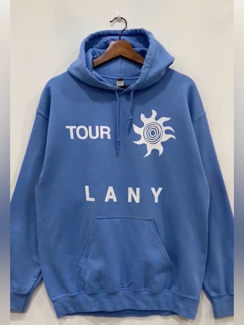 LANY,  2022 Summer Forever Tour Hoodie Sweatshirt Size M Blue